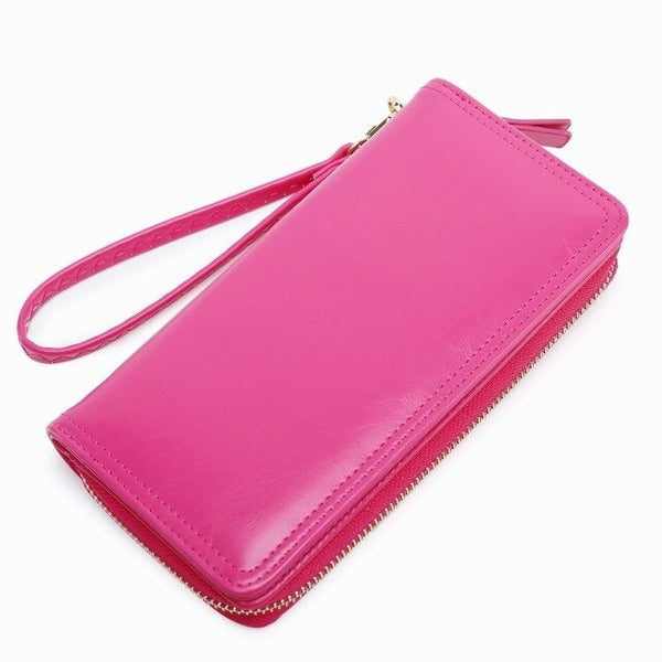 Red Long Wallet