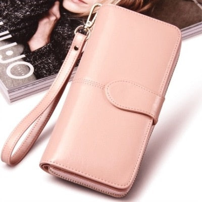 Black Oil Wax Wallet